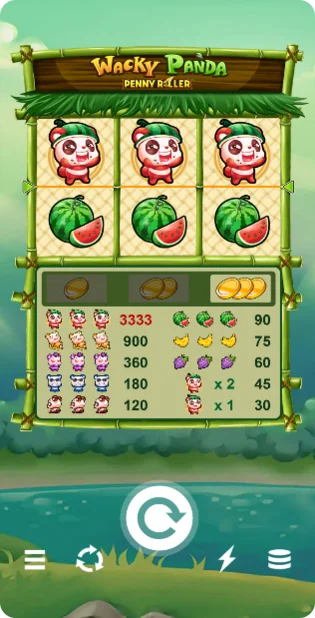Wacky Panda game